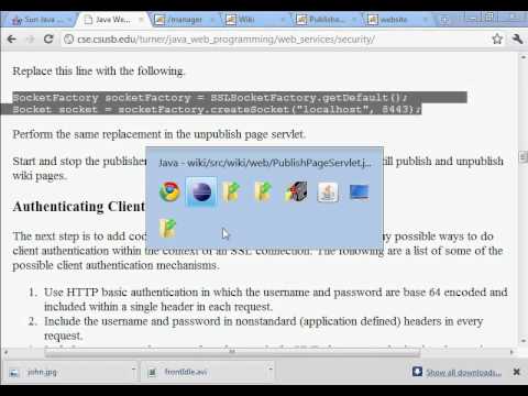 how to provide security in web services in java