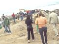 manifestacion  contra pantalan  del puerto deportivo de masso y area milla