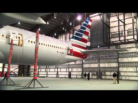 livery - Watch as we apply our new livery to our fleet. Learn more at http://www.aa.com/newamerican.