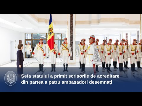  Глава государства приняла верительные грамоты четырех послов