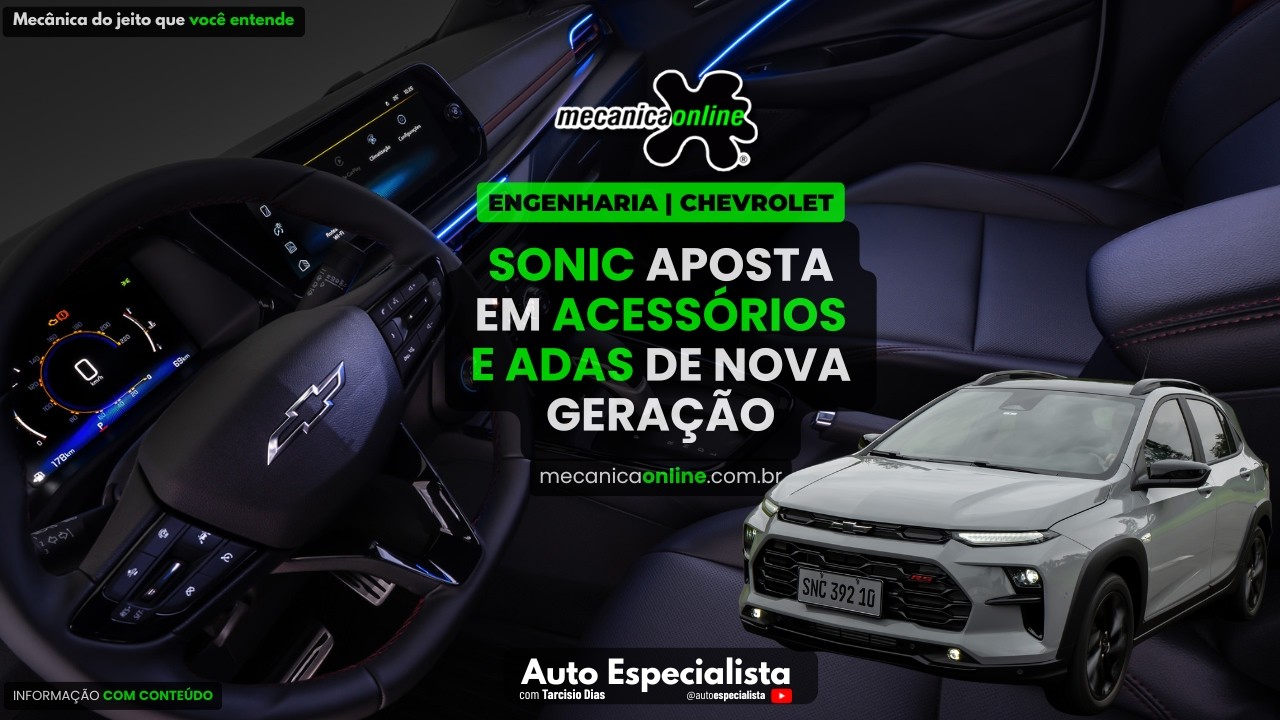 Chevrolet Sonic aposta em acessórios e ADAS de nova geração