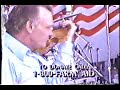 George Jones  4th of July 86 Austin Farm Aid satellite feed