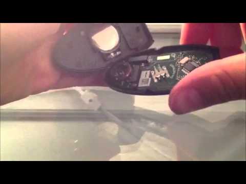 how to replace a battery of a nissan x-trail key