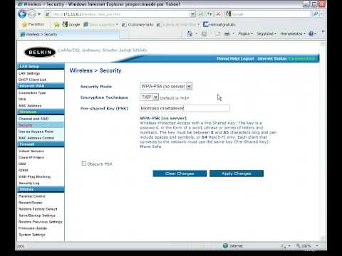 how to set wpa password