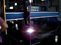 Dama Taiwan Stainless steel plasma under water cutting video.wmv www.dama.com.tw