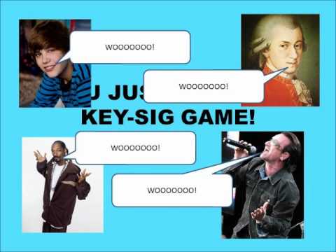 how to read key signatures