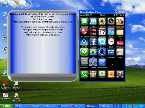 iBox Carbon iPhone3G iPod Touch theme For Free
