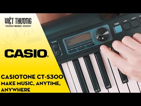 Make Music, Anytime, Anywhere - Casiotone CT-S300