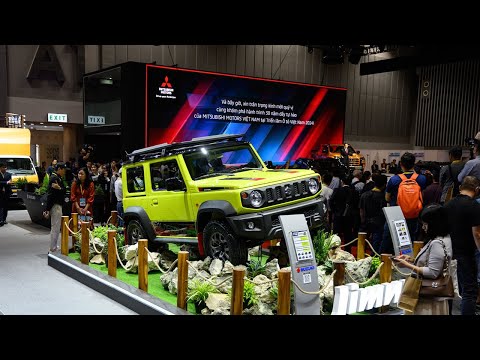 VIETNAM MOTOR SHOW 2024: Một vòng gian hàng Mitsubishi, Suzuki, Honda và Yamaha