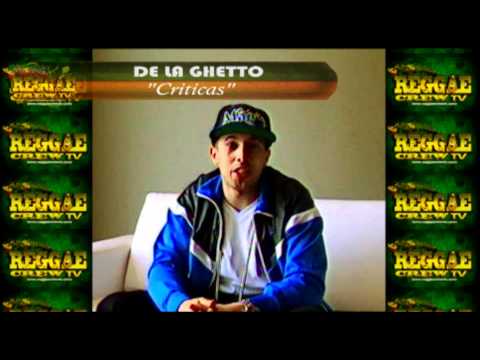 De La Ghetto Entrevista Exclusiva con ReggaeCrew Tv -