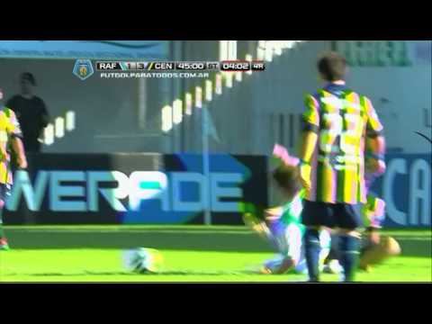 Gol de Vera. Rafaela 2 Central 3. Fecha 14. Torneo Final 2014. Fútbol Para Todos