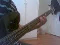 Green Day 86 Bass Cover
