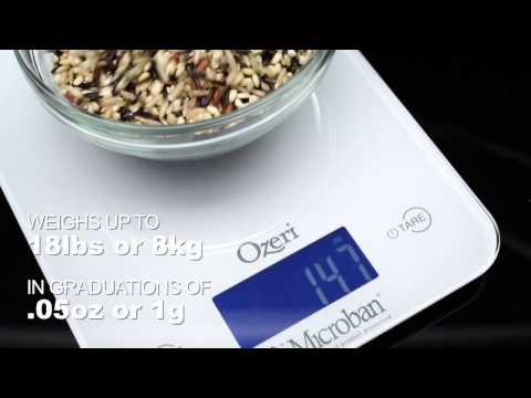 how to set ozeri scale