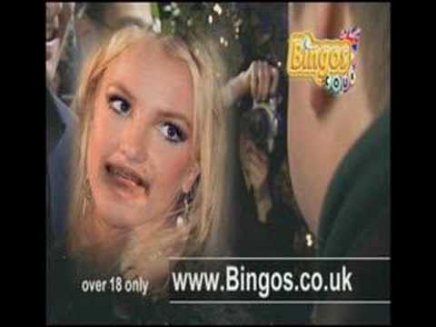 Britney spears bingos.co.uk ad