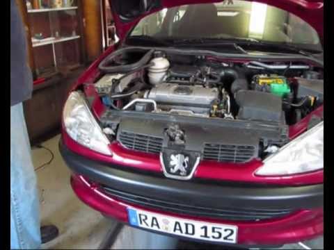 Peugeot 206 How to change the timing belt
