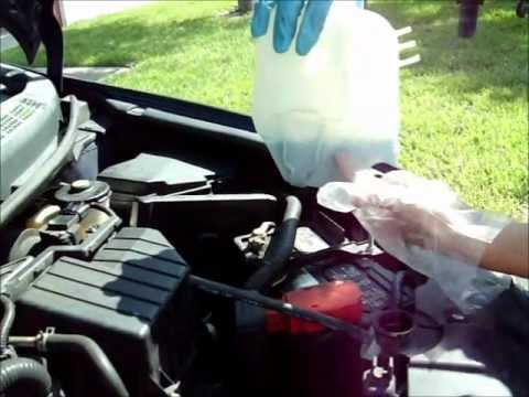 how to refill radiators after drain down