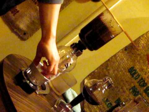 塞風壺來沖咖啡的整個過程