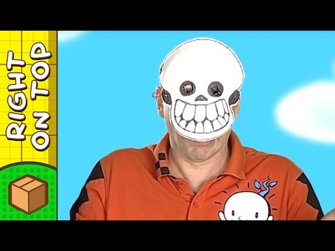 Halloween Crafts Ideas for Kids - Skull Mask