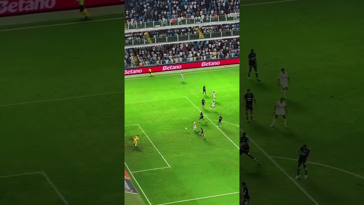 O PASSE DE GÊNIO DO NEYMAR FICA AINDA MAIS BONITO POR ESSE ÂNGULO! #shorts