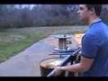 22 tracers in a full auto ruger 10/22 Suppressed machine gun