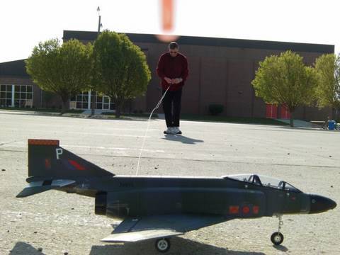 NightFlyyer Resurrects his old U Control Days with a modern electric F4 Jet and Spitfire