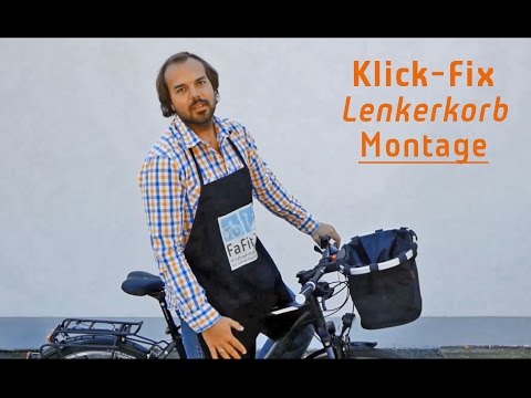 Klickfix Montage: So befestigst du deinen Lenkerkorb am Fahrrad