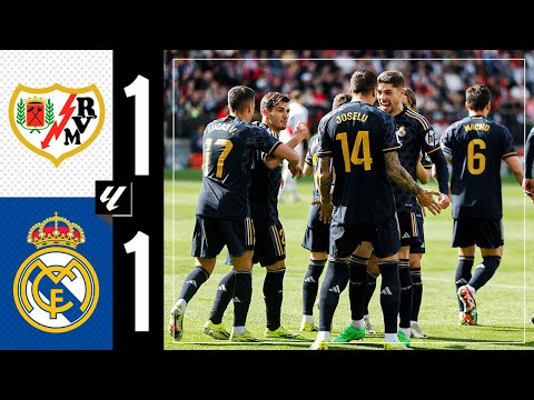 Rayo Vallecano de Madrid 1-1 FC Real Madrid 