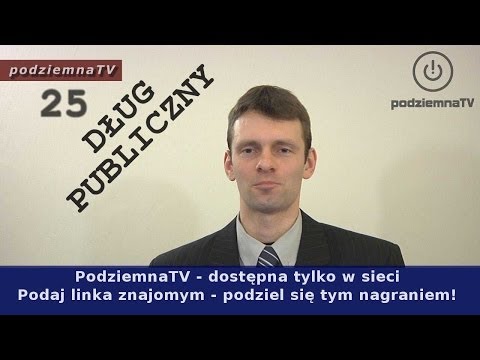 Pajac z TVN o długu publicznym Pajac z TVN o długu publicznym
