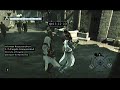 Assassin's Creed Memory Block 6 Middle District of Jerusalem Informer Mission You have a time limit (5 minutes) to (preferably) stealth assassinate a five people and return to your informant ally to gain information during your Investigation of your primary target. Do not be decieved. This game has a lot of really really slow points of dialog and cut-scenes that you cannot skip and both the PS3 and 360 versions are apparently full of bugs, so be warned. E7E7 .