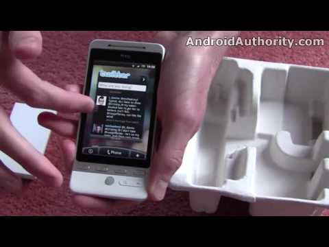 Unboxing de HTC Hero 0 Unboxing de HTC Hero