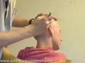 Extreme haircut - hair fetish model Extreme haircut - hair fetish model