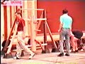 Grandmaster Ip Ching breaks a Wooden dummy Grandmaster Ip Ching breaks a Wooden dummy