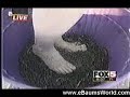 Girl hurts herself while crushing grapes. FUNNY Girl hurts herself while crushing grapes. FUNNY