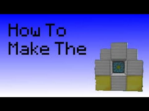 how to make a nether portal for minecraft pe