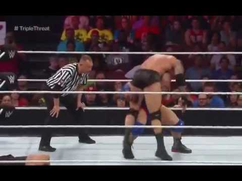 Roman Reigns vs. Randy Orton vs. Ryback – No. 1 Contender’s Match: Raw, April 6, 2015