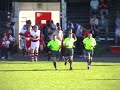 hier findet ihr alle highlights aus dem nachholspiel zwischen altona 93 und der zweiten mannschaft von hannover 96. inklusive des strittigen elfmeters.


09. mai 2008     1:1 (0:0)
altona 93 - hannover 96 ii 


aufstellung von altona 93:
oliver hinz (1)
s�ren warnick (3)
jakob sachs (9)
benny hoose (10)
patrick westphal (13)
stefan siedschlag (14)
heiko ansorge (16)
j�rgen tunjic (17)
hendrik v�lzke (18)
philip r�hr (25)
stephan hanke (29) 

eingewechselt:
55. min: stefan richter (21) f�r benny hoose (10)
78. min: kadir candir (19) f�r patrick westphal (13) 


aufstellung von hannover 96 ii: 
golz
hahne
hofmann
marheineke
rausch
zizzo
bikmaz
schulz
krebs
montabell
moslehe

eingewechselt:
5. min: jensen f�r den verletzten golz
65. min: ojigwe f�r bikmaz 
85. minute: ernst f�r montabell


tore:
56.minute , 1 - 0 , stefan richter (21)
88.minute , 1 - 1 , moslehe (fe) 

gelbe karten f�r den afc:
67.minute: patrick westphal (13) 

besondere vorkommnisse:
elfmeterdrama kostet dem afc zwei punkte
hinz h�lt foulelfmeter von moslehe (85.), der aber wiederholt wurde. 

zuschauer: 758 

schiedsrichter: tim s�nder (kiel)