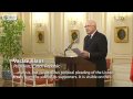 Vaclav Klaus Signs Lisbon Treaty: Prague Press Conference