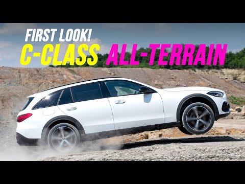 first ever Mercedes C-Class All-Terrain crossover estate PREVIEW