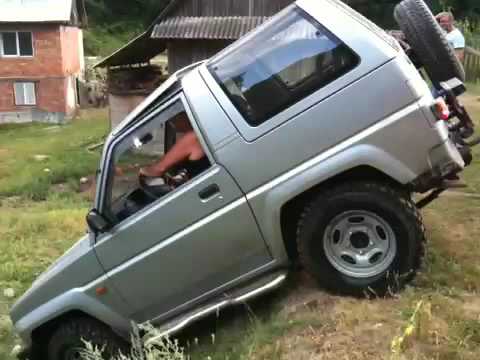 Daihatsu Rocky Offroad. Suzuki vitara vs daihatsu