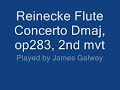 James Galway - Reinecke Flute Concerto Dmaj, 3rd mvt, Galway