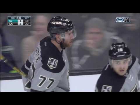 Jeff Carter Scores on Martin Jones | Kings Lead Sharks 3-1