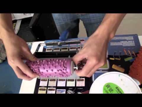 how to use a paint roller