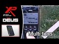 XP metal detectors - DEUS multi tons