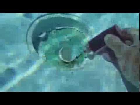 how to use drain dye