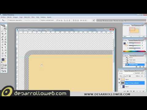 0 Videotutorial: Confección de cuadro de dialogo con Photoshop