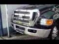 A BIG FORD F650 AND A SMALL HUMMER H2