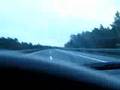 BMW 328ci and Fiat Stilo Abarth at the German highway 220 km/h +