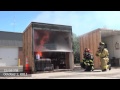 Palatine Fire Department Flashover and Sprinkler Room Demonstration