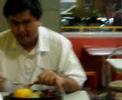 Eating with ricafort