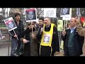 Iranian Embassy protest, London 6 March 2008